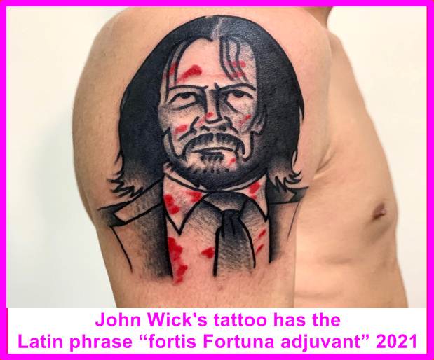 John Wick's tattoo