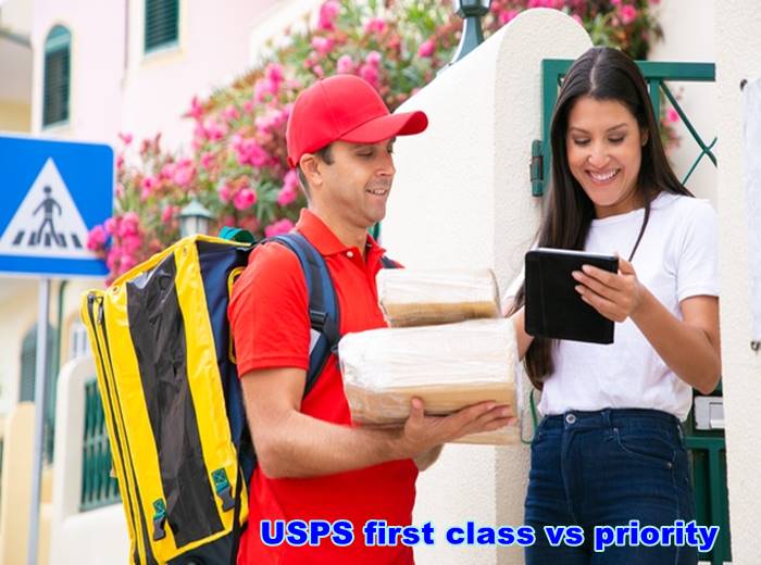 USPS first class vs priority