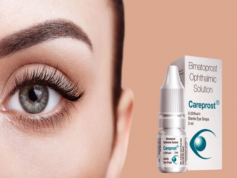 Get Long and Dark eyelash using Careprost?