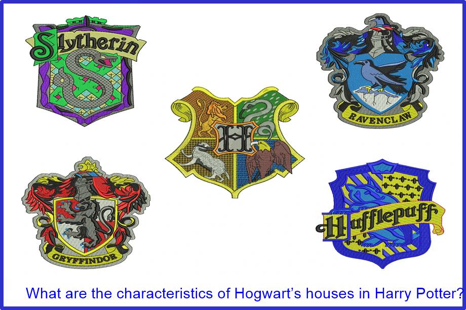 What are the characteristics of Hogwarts houses in Harry Potter